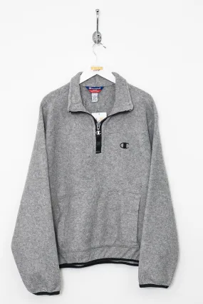 00s Champion 1/4 Zip Fleece (M)