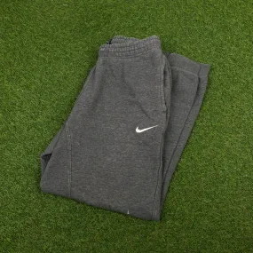 00s Nike Cotton Joggers Grey Small