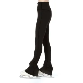 388 High Waist Fleece Leggings: Black