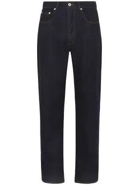 5 Pocket Straight Leg Trousers - Indigo