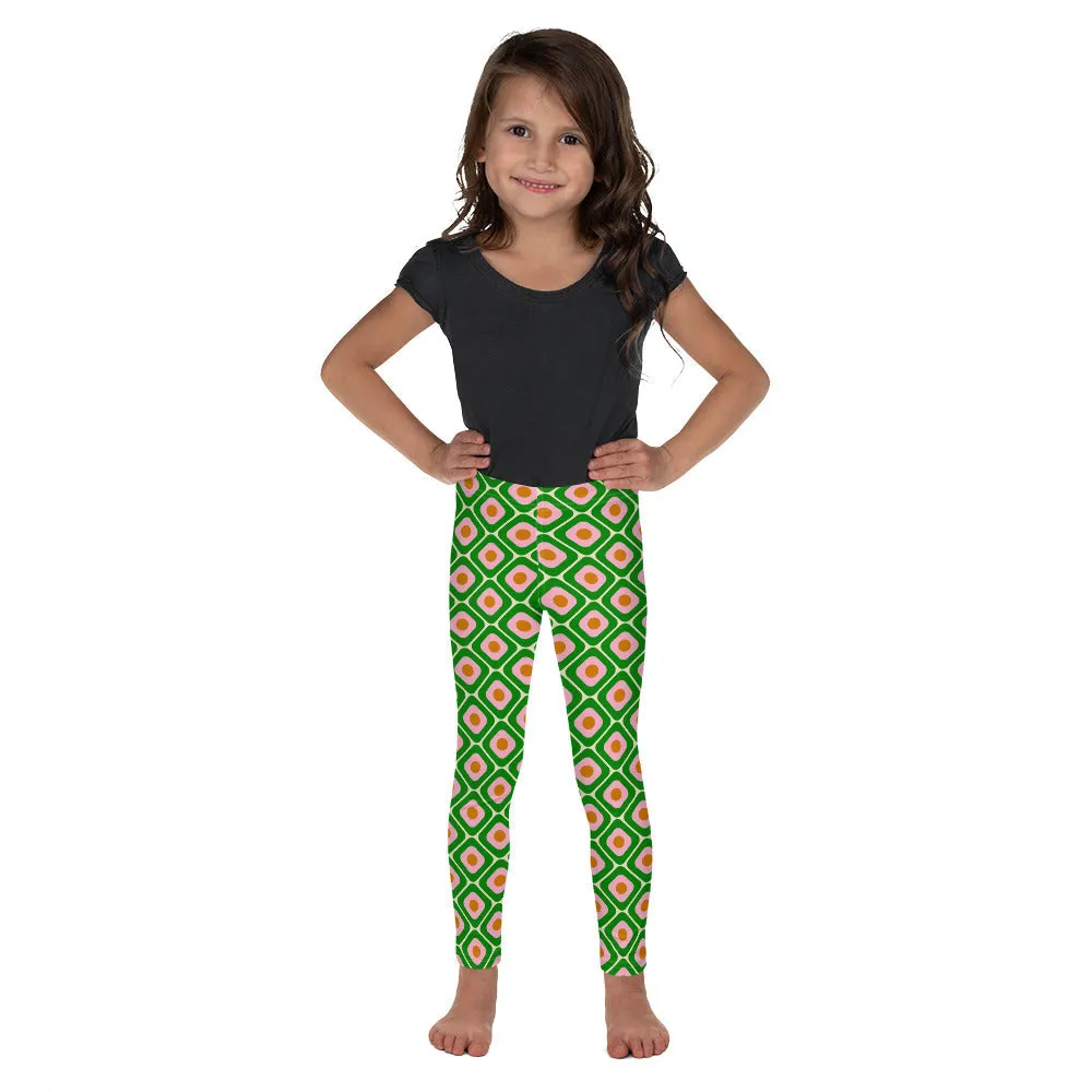 70s Retro Pattern Kid's Leggings