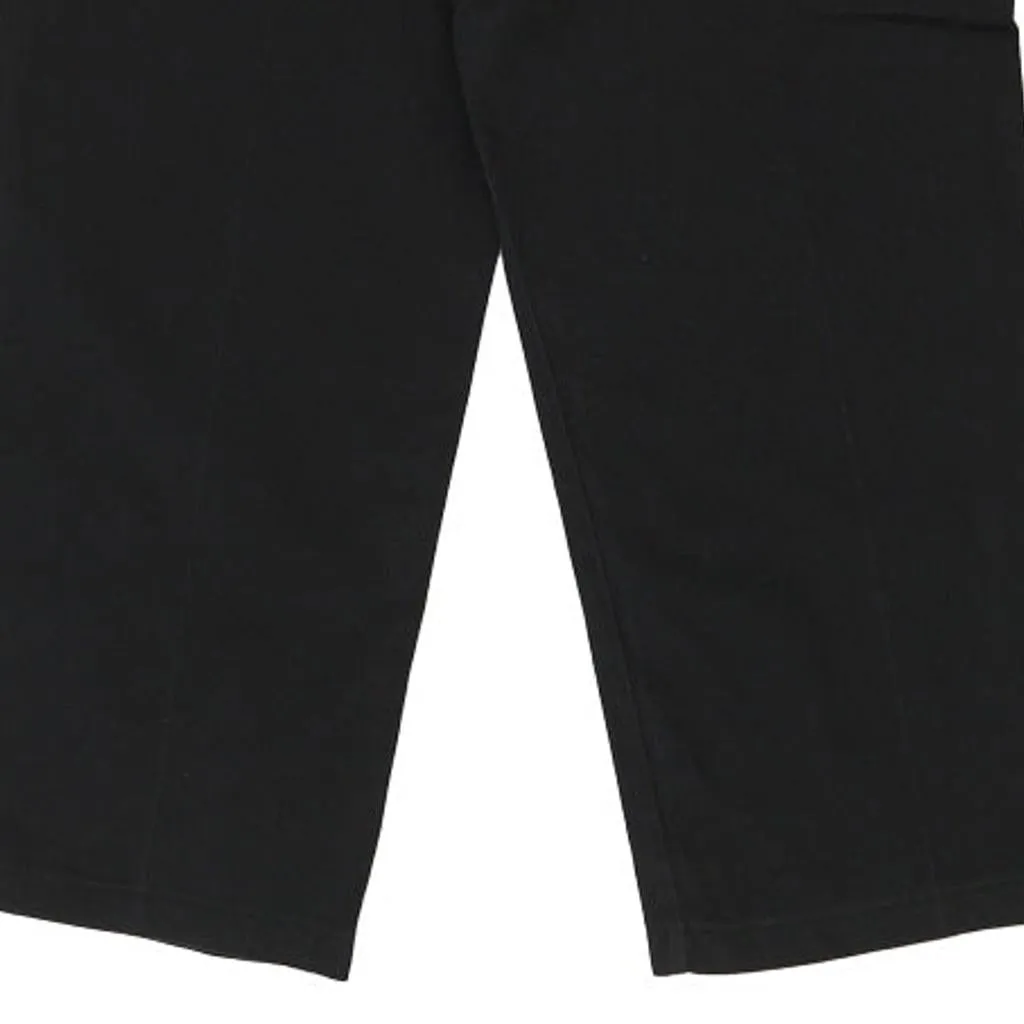 874 Dickies Trousers - 34W 30L Black Cotton Blend