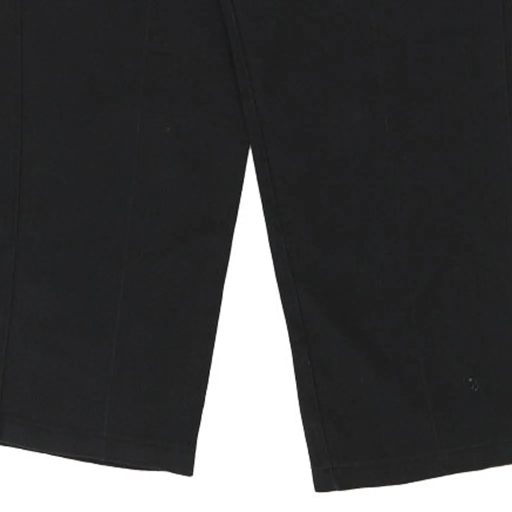 874 Dickies Trousers - 34W 30L Black Cotton Blend