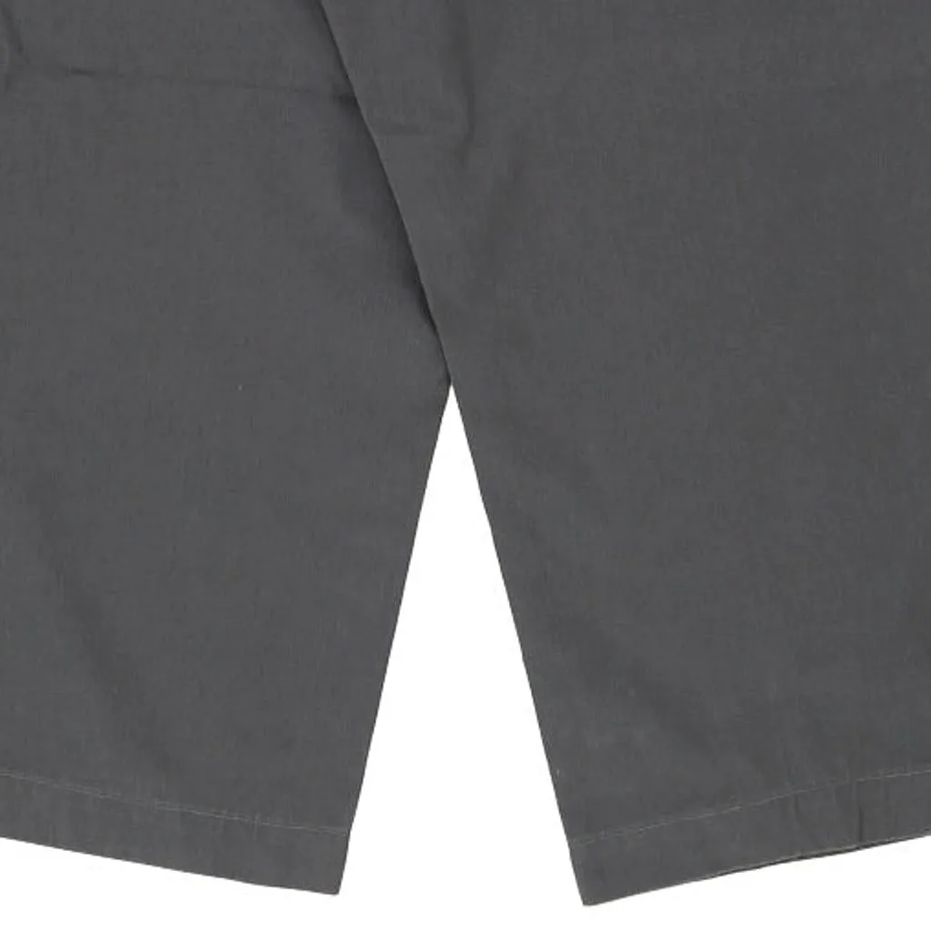 874 Dickies Trousers - 36W 24L Grey Cotton Blend