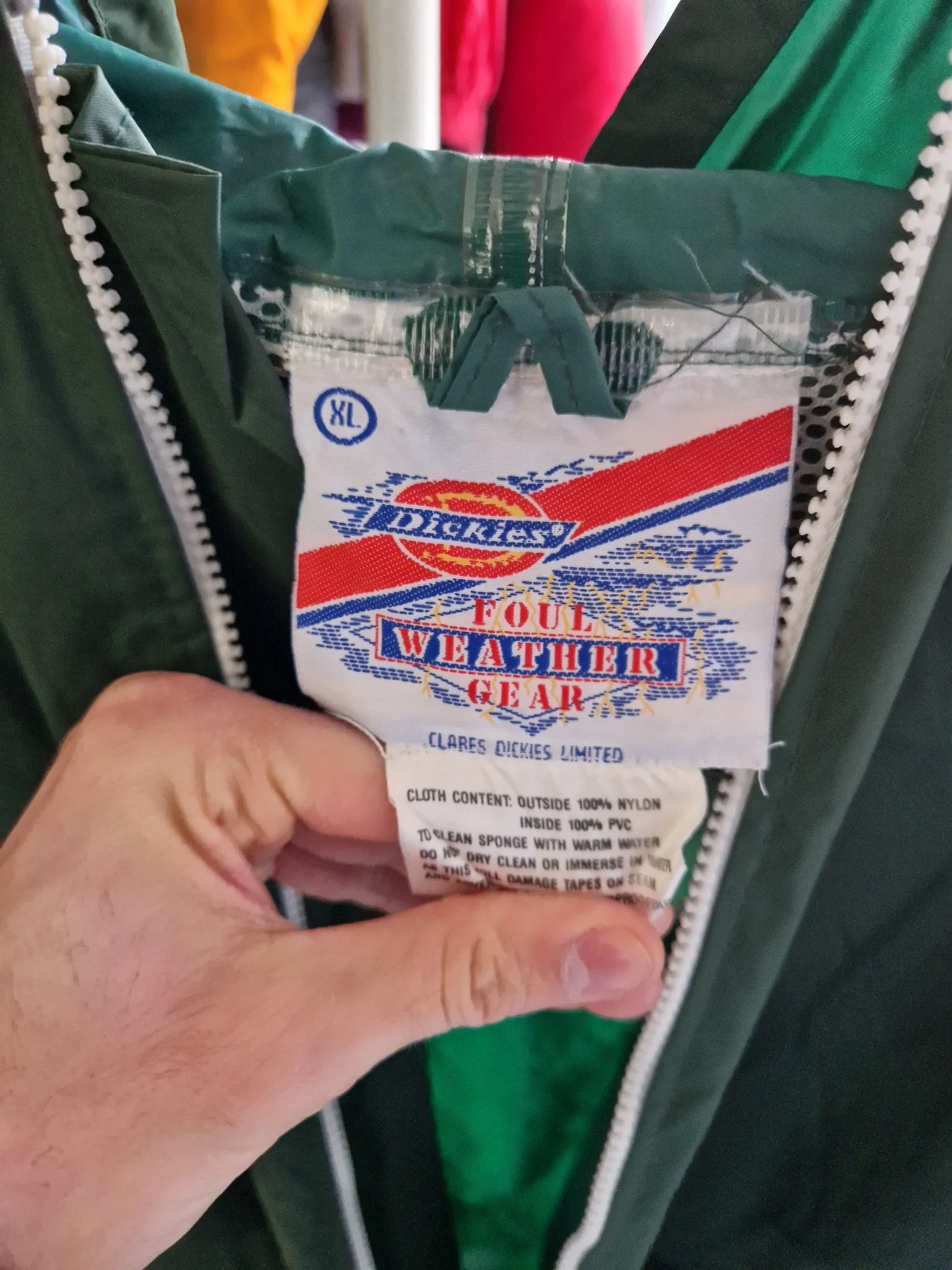 90's Dickies Rain Jacket - Size XL