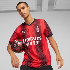 AC Milan 23/24 Home Authentic Men's Jersey | For All Time Red-PUMA Black | PUMA Shop All Puma | PUMA 