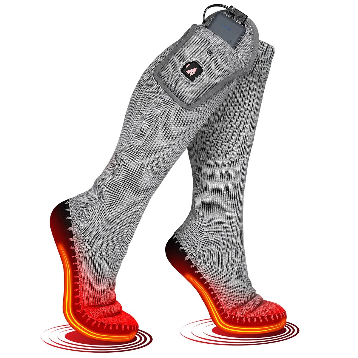 ActionHeat 5V Battery Heated Slipper Sock