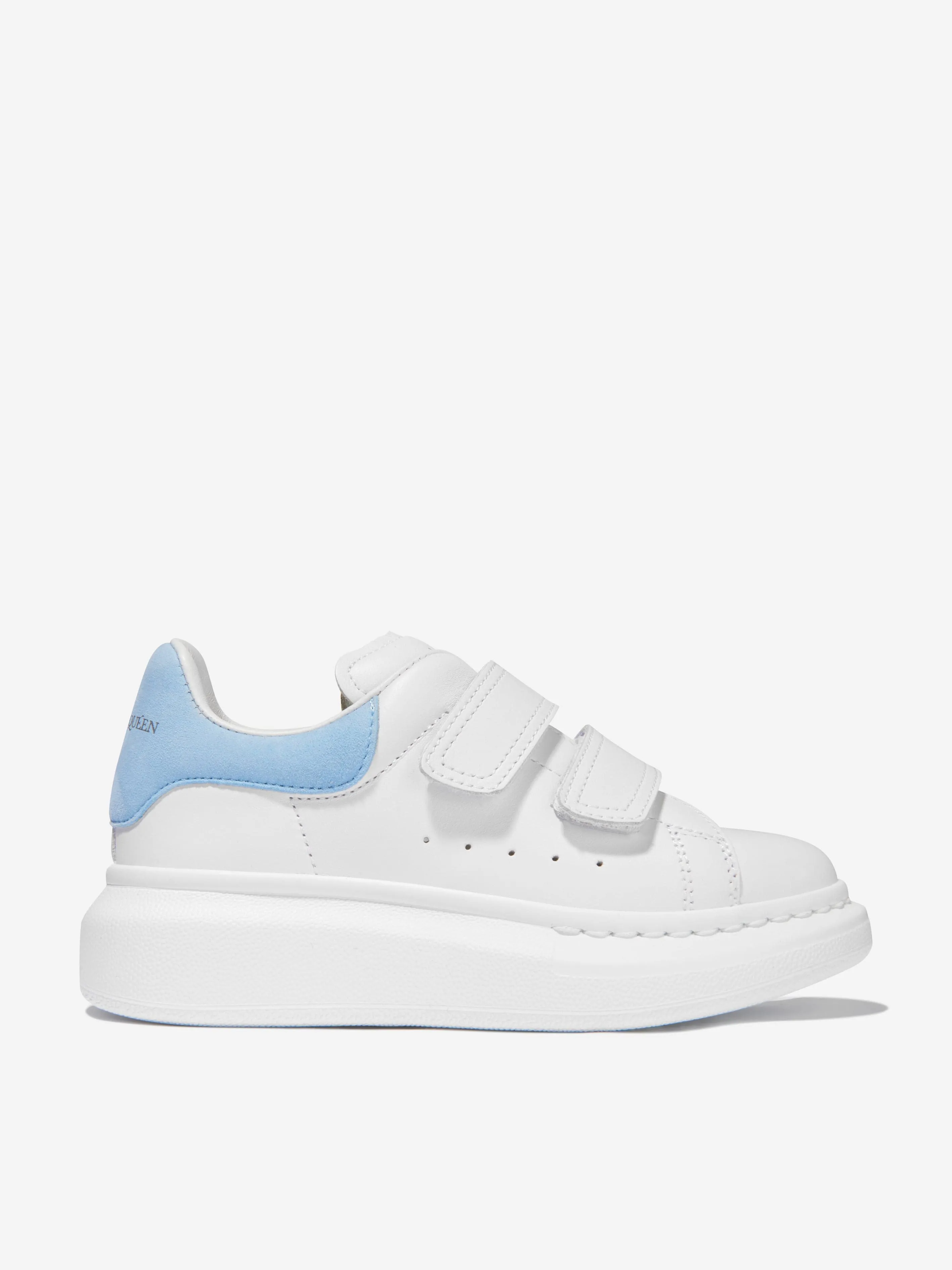 Alexander McQueen - Kids Leather Velcro Strap Chunky Trainers | Childsplay Clothing