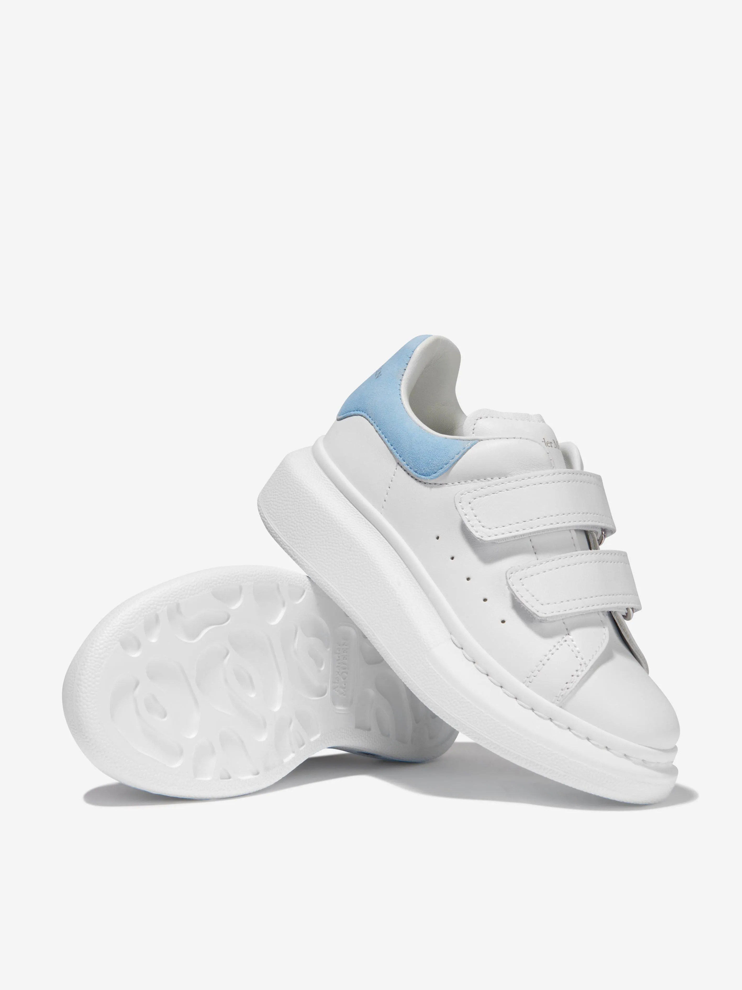 Alexander McQueen - Kids Leather Velcro Strap Chunky Trainers | Childsplay Clothing