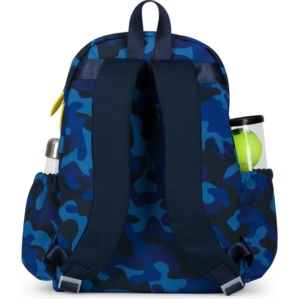 Ame & Lulu Big Love Tennis Backpack, Navy Camo