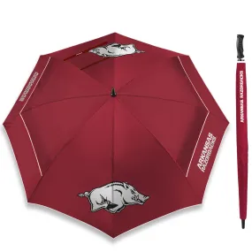 Arkansas Razorbacks 62 WindSheer Lite Golf Umbrella