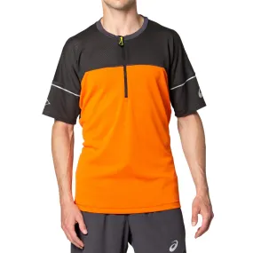 Asics Men's Fujitrail Top Marigold Orange | Buy Asics Men's Fujitrail Top Marigold Orange here | Outnorth