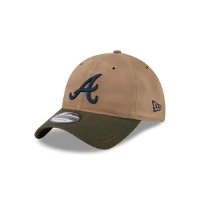 Atlanta Braves Wax Canvas 9TWENTY Adjustable Hat