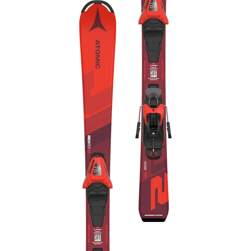 Atomic - Redster J2 24/25 Kids Ski with Binding (100-120cm)