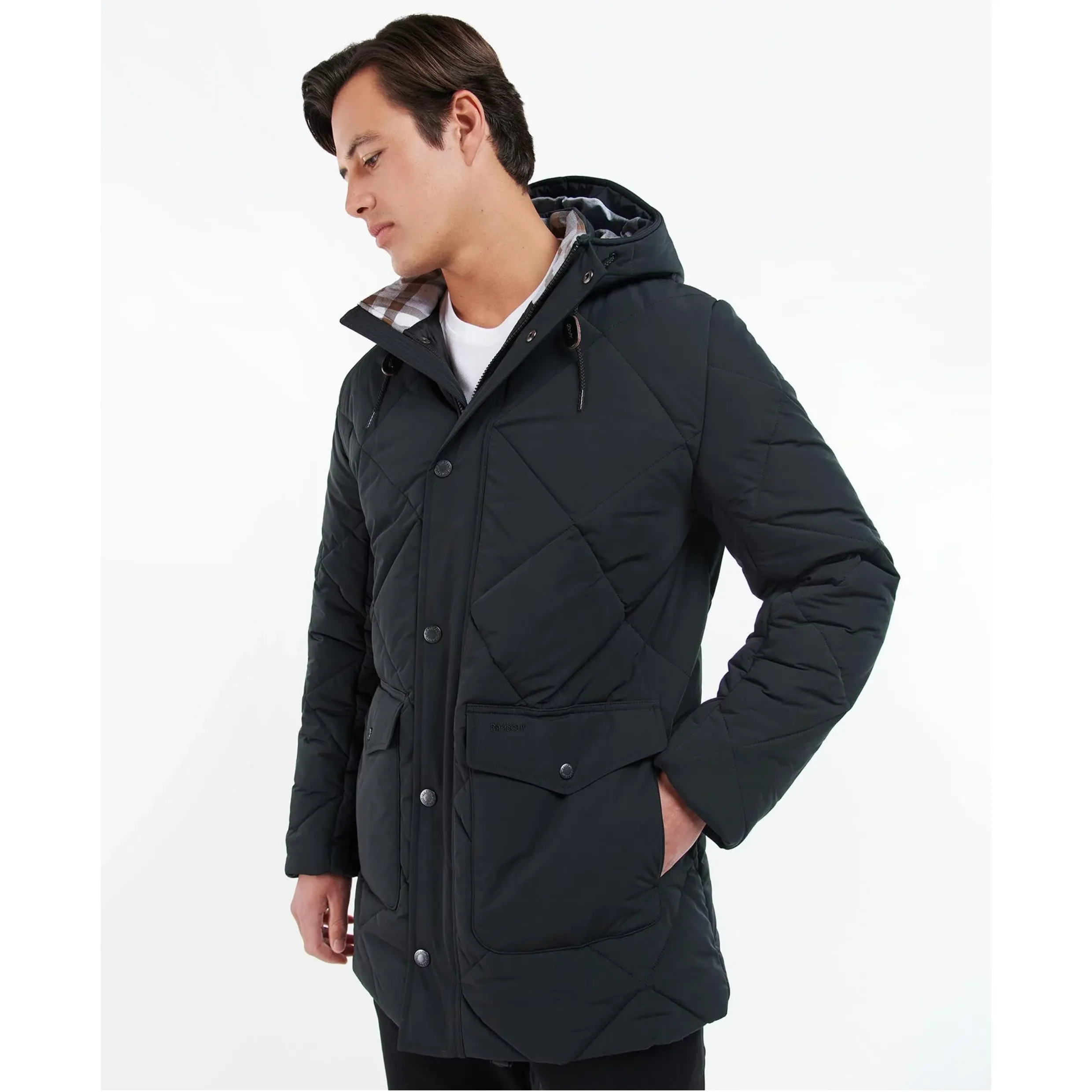 Barbour Moben Quilted Jacket Black MQU1555BK11