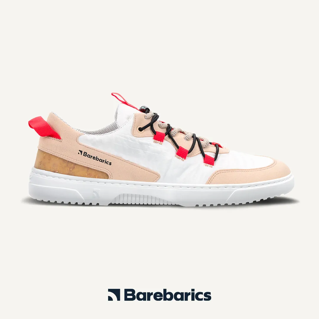 Barefoot Sneakers Barebarics - Revive - Beige & White