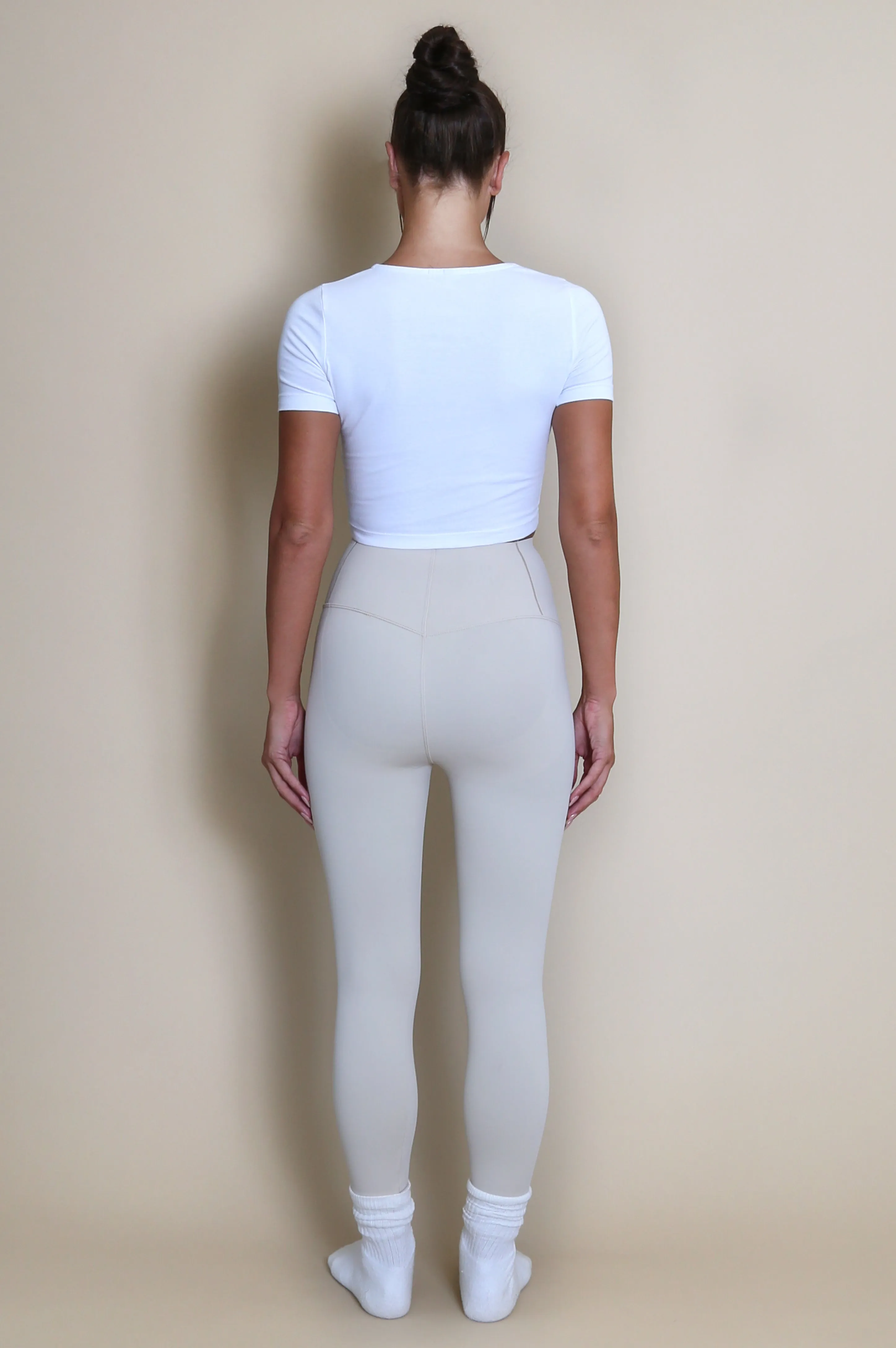 Beige Sculpt Fit Leggings