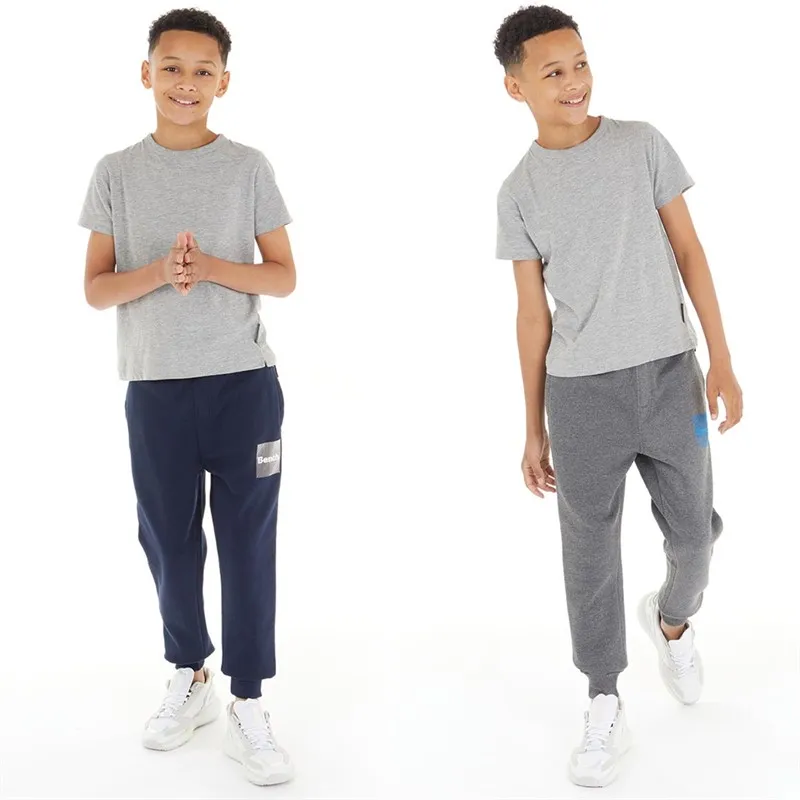 Bench Boys Willroe Two Pack Joggers Navy/Grey