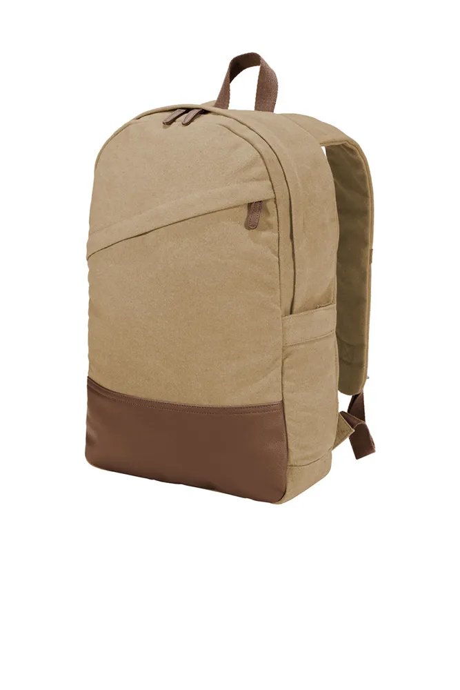 BG210 Custom Cotton Canvas Backpack | Logo Shirts Direct