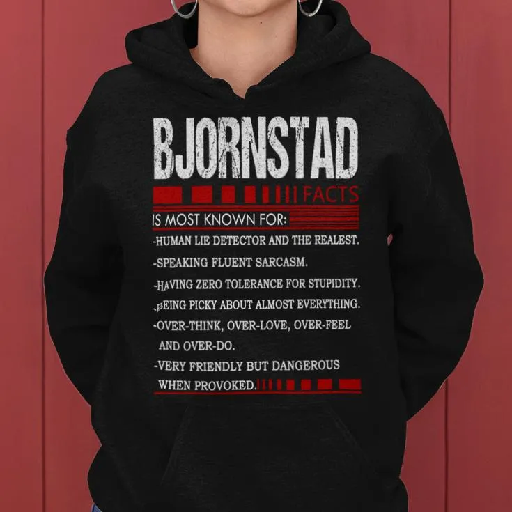 Bjornstad Name Facts Last Name Bjornstad Name Facts Family Name Women Hoodie