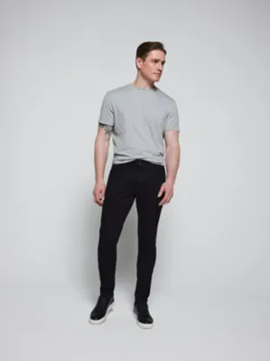 Black Skinny Fit Jeans With Stretch | Men | George at ASDA