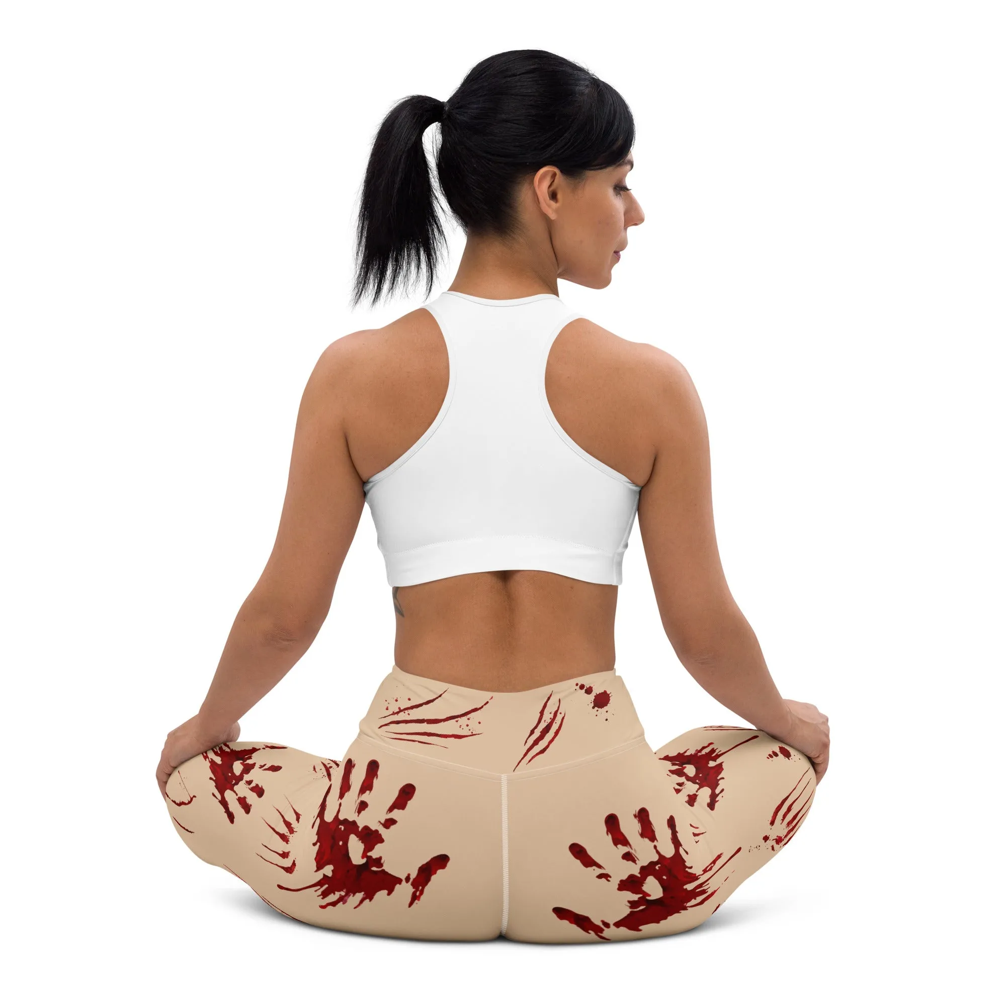 Bloody Halloween Yoga Leggings