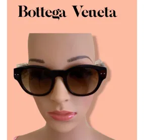 Bottega Venetia 48mm Round Sunglasses 