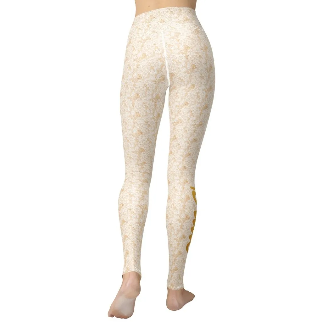 Bride Yoga Leggings