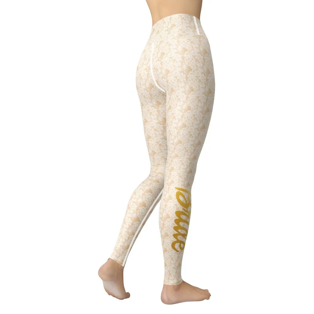 Bride Yoga Leggings