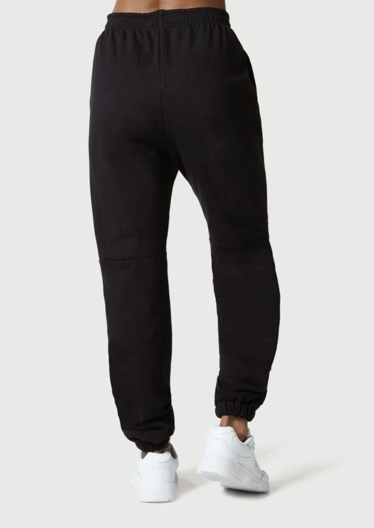 Bring It On Black Cotton Joggers - Clearance Final Sale