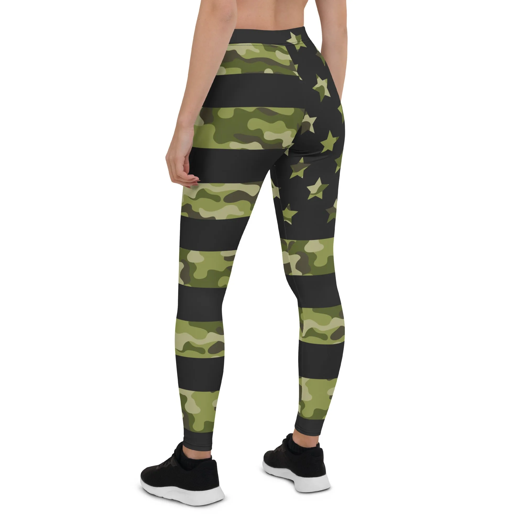 Camo Patriotic Leggings