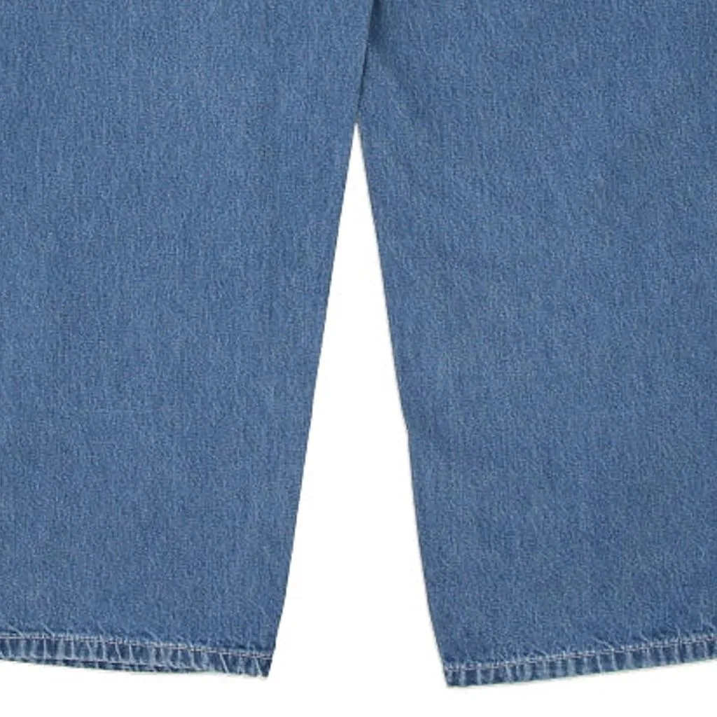 Carhartt Carpenter Trousers - 36W 32L Blue Cotton