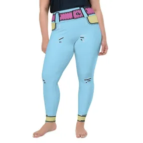 Cartoonized Plus Size Leggings