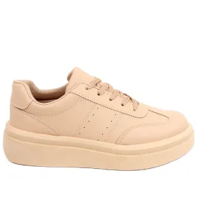 Cassual Rune Khaki Trainers beige