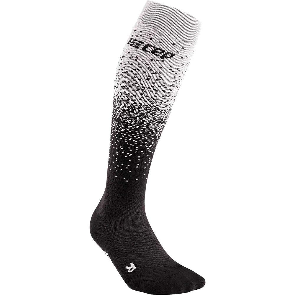 CEP - Snowfall Compression Ski Socks Men black