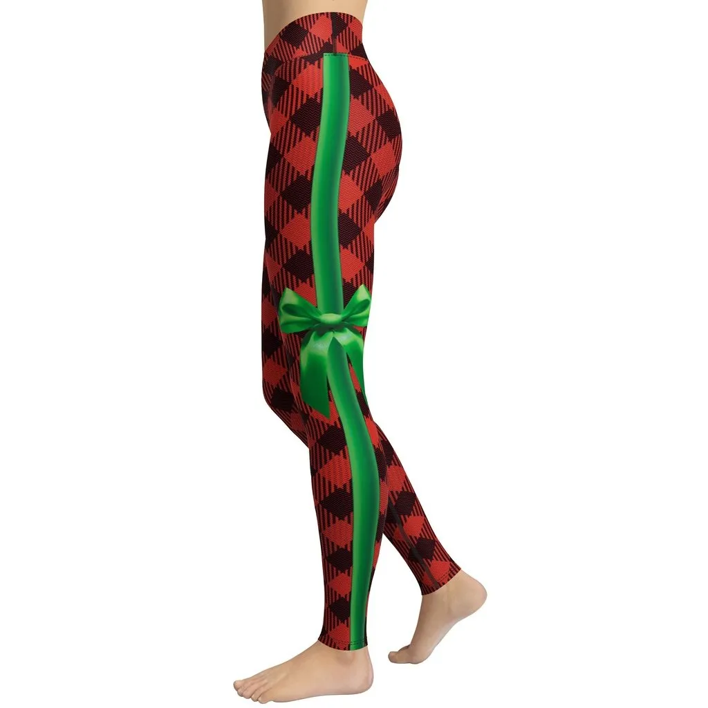 Christmas Present Yoga Leggings