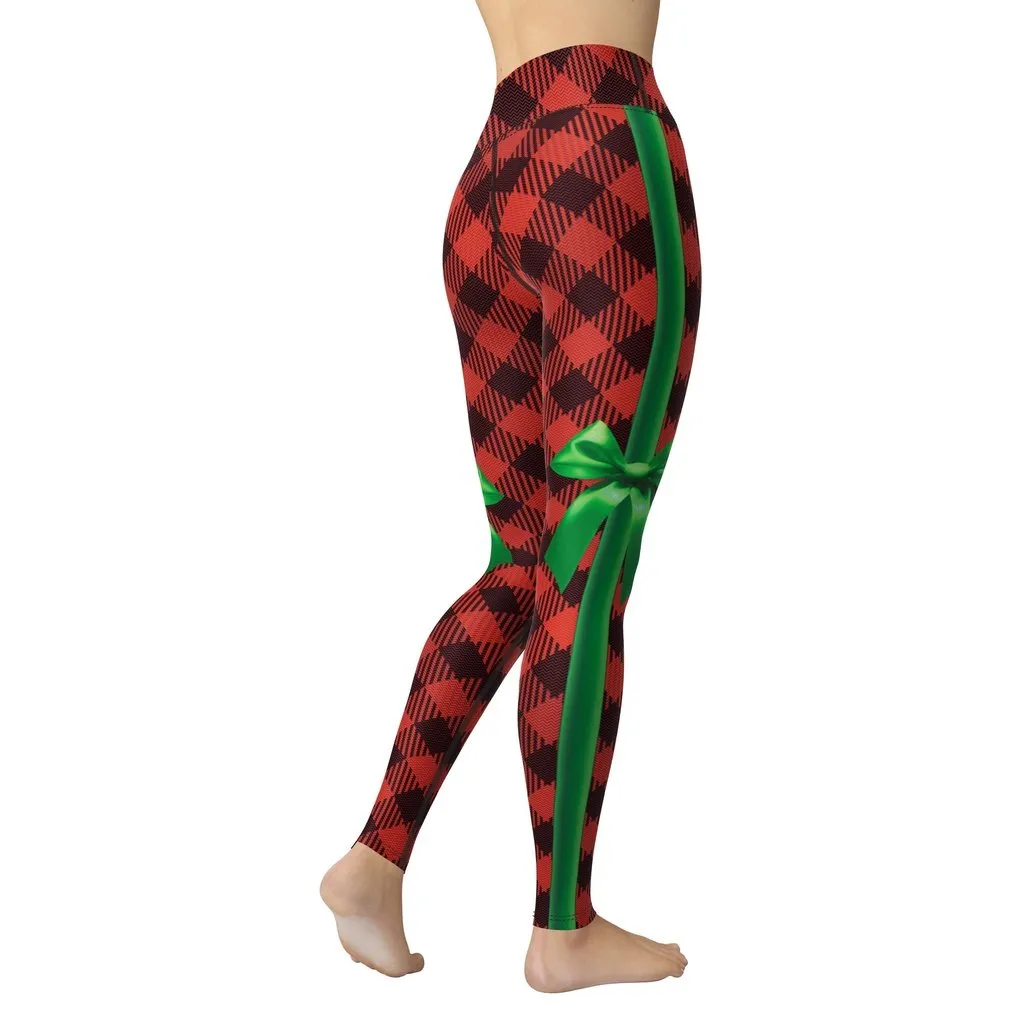 Christmas Present Yoga Leggings