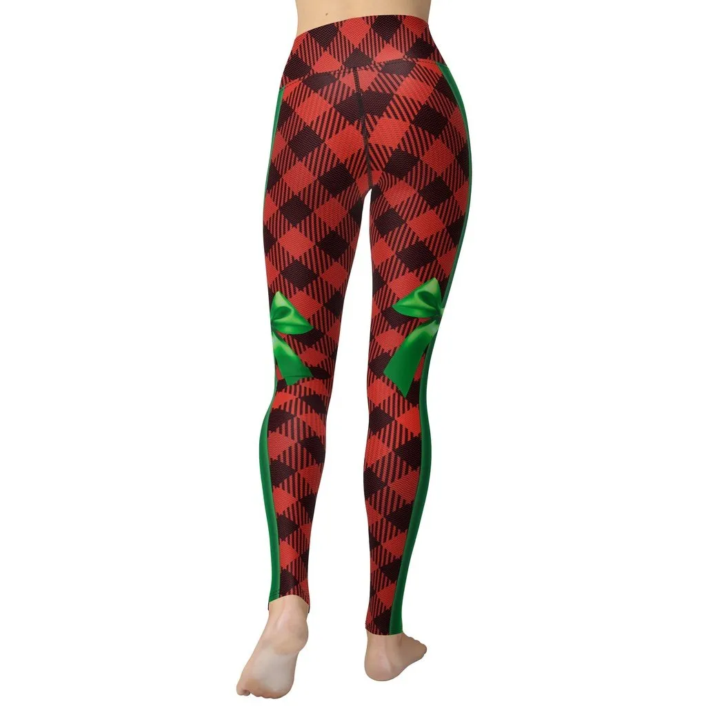 Christmas Present Yoga Leggings