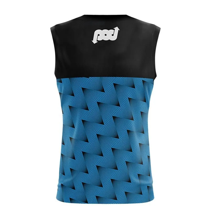 Clare GAA Training Vest Sky / Black