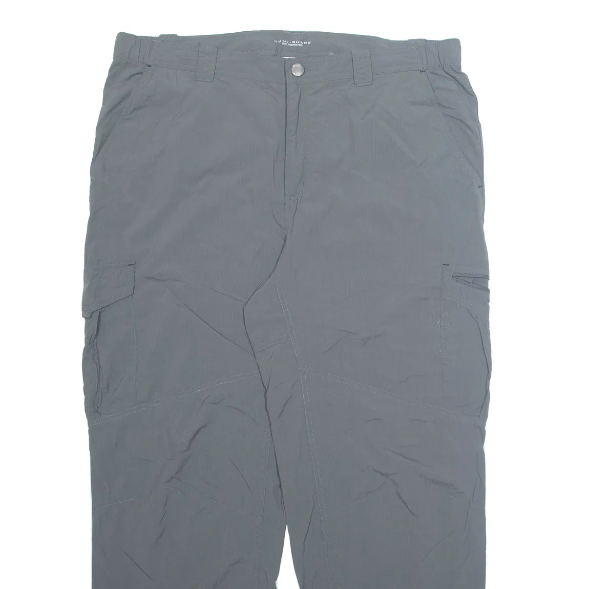 COLUMBIA Outdoor Mens Trousers Grey Regular Straight W38 L30