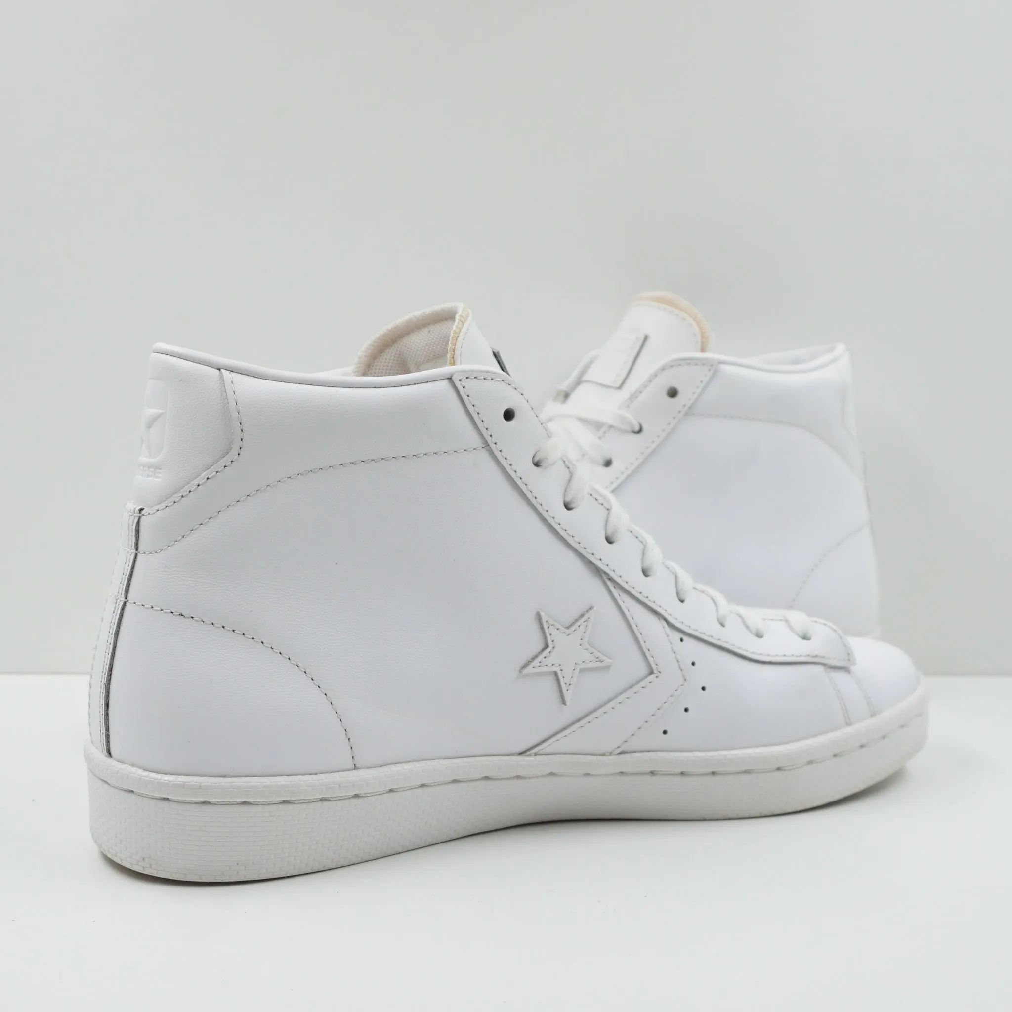 Converse Pro Leather Mid Triple White