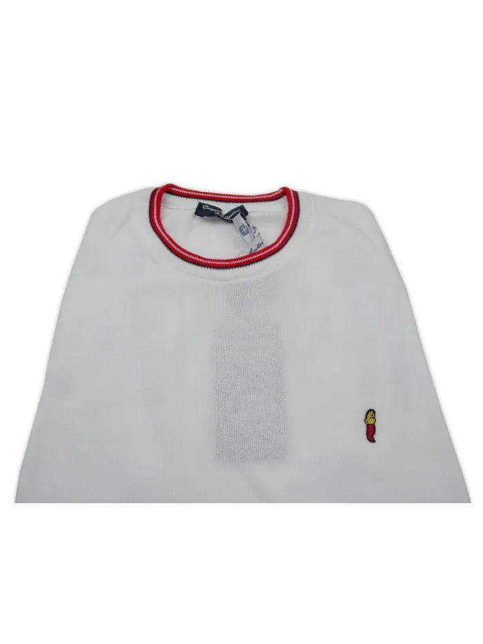 Cooperativa Pescatori Posillipo Man Vest Art. CP1381E11 White