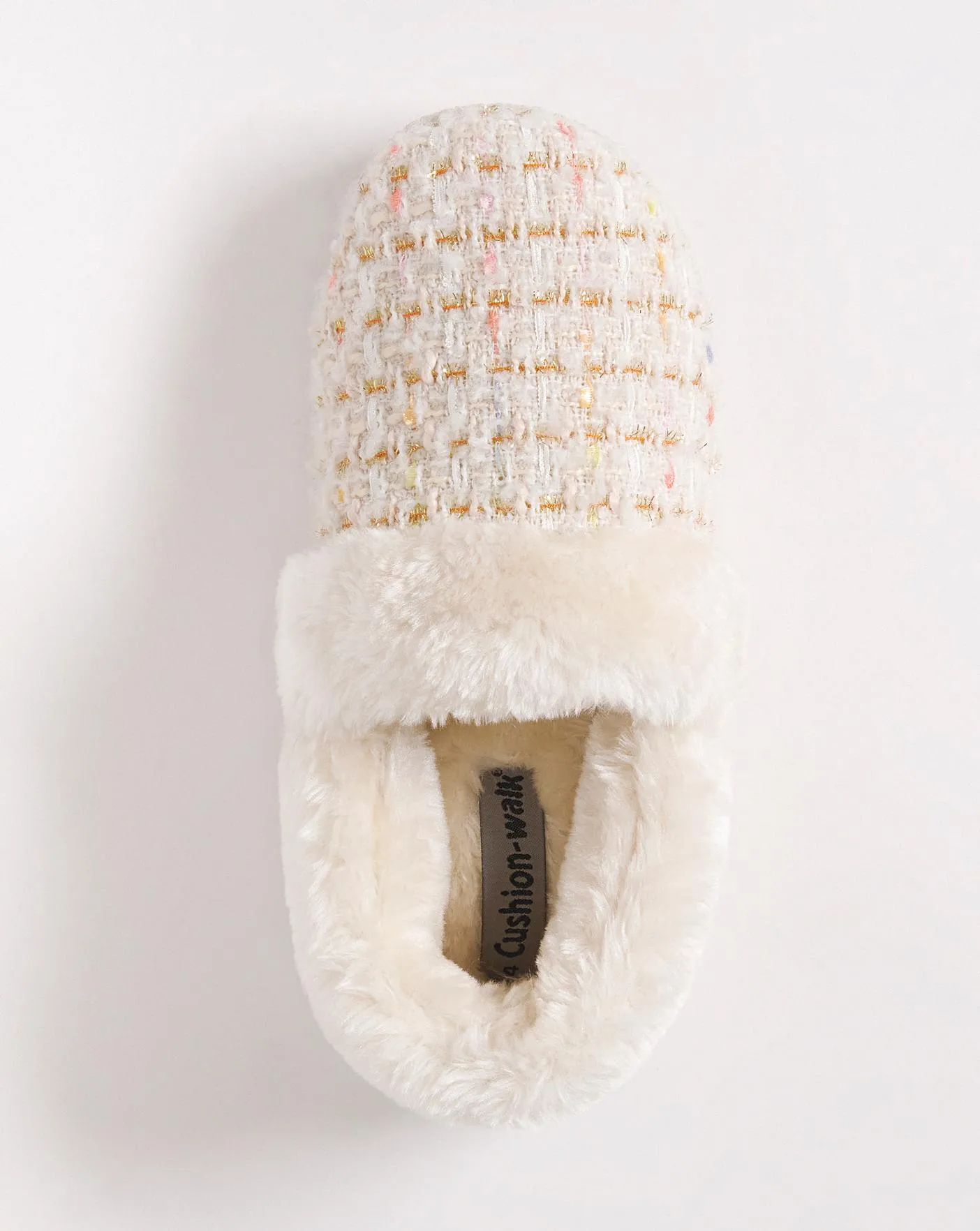 Cushion Walk Boucle Slipper EEE Fit