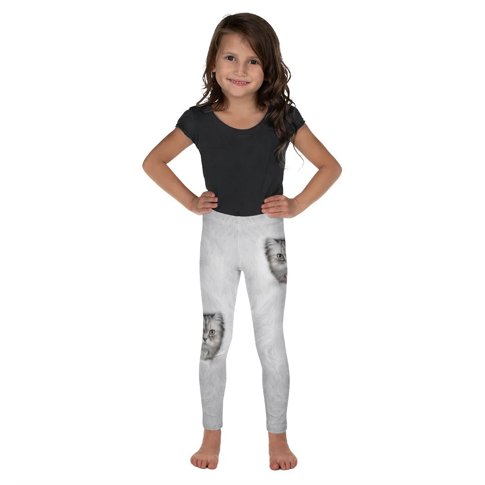 Cute Cozy Cat Kid's Leggings