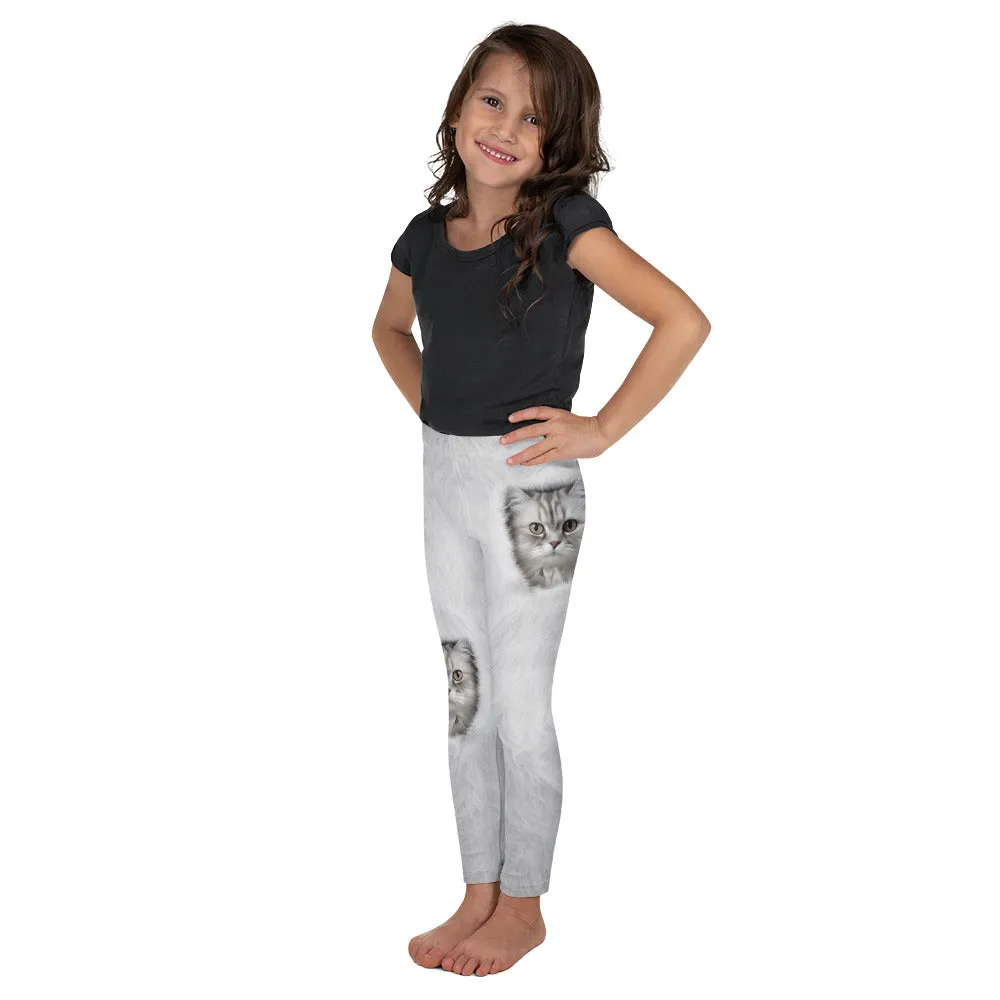 Cute Cozy Cat Kid's Leggings