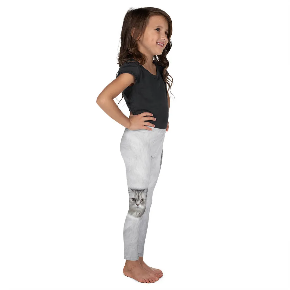 Cute Cozy Cat Kid's Leggings