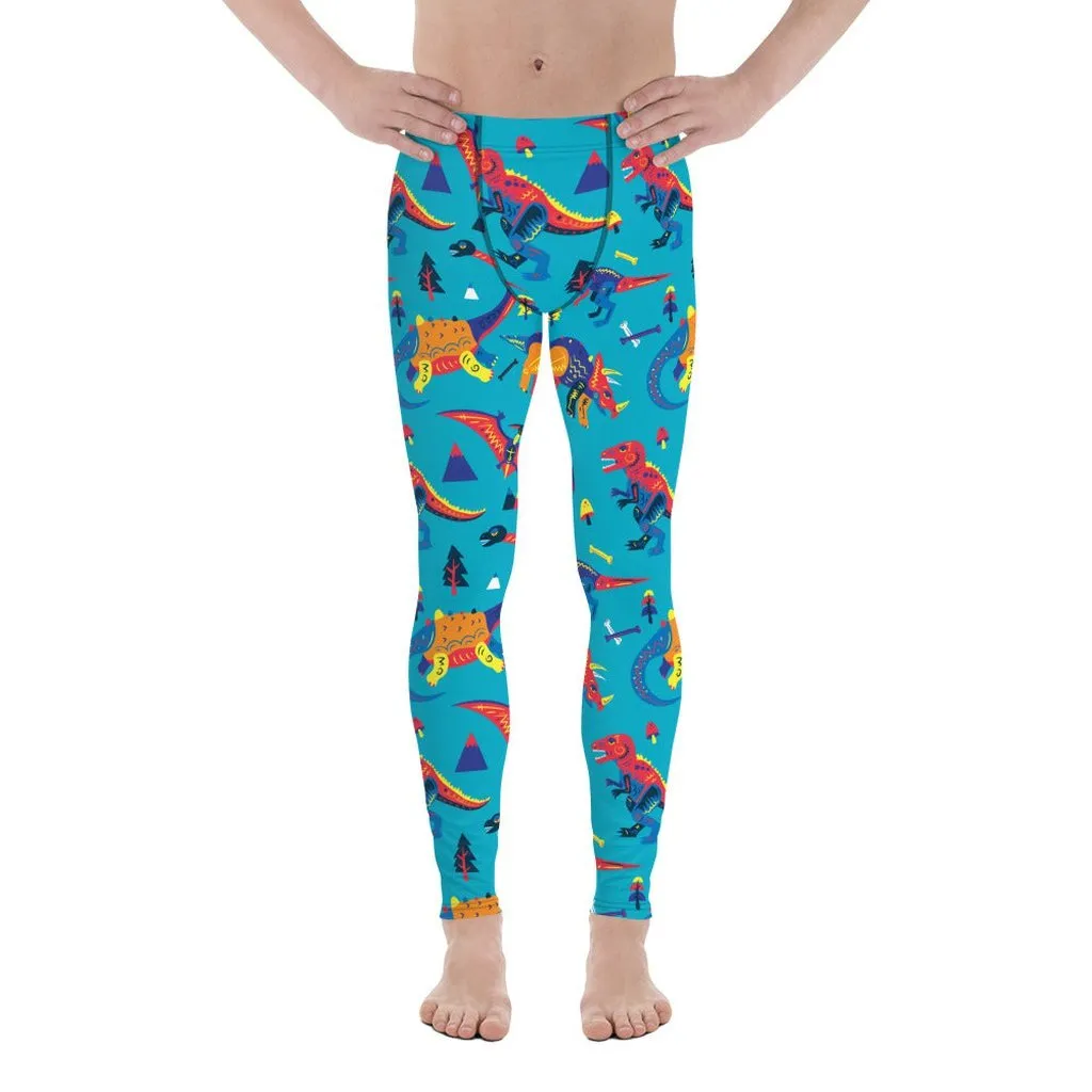 Cute Dinosaur Men's Leggings