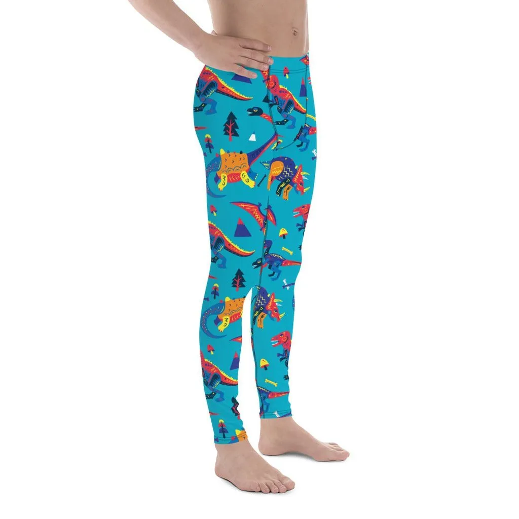 Cute Dinosaur Men's Leggings