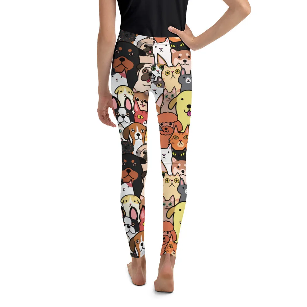 Cuteness Overload Youth Leggings