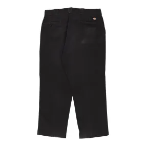 Dickies Trousers - 36W 29L Black Cotton Blend